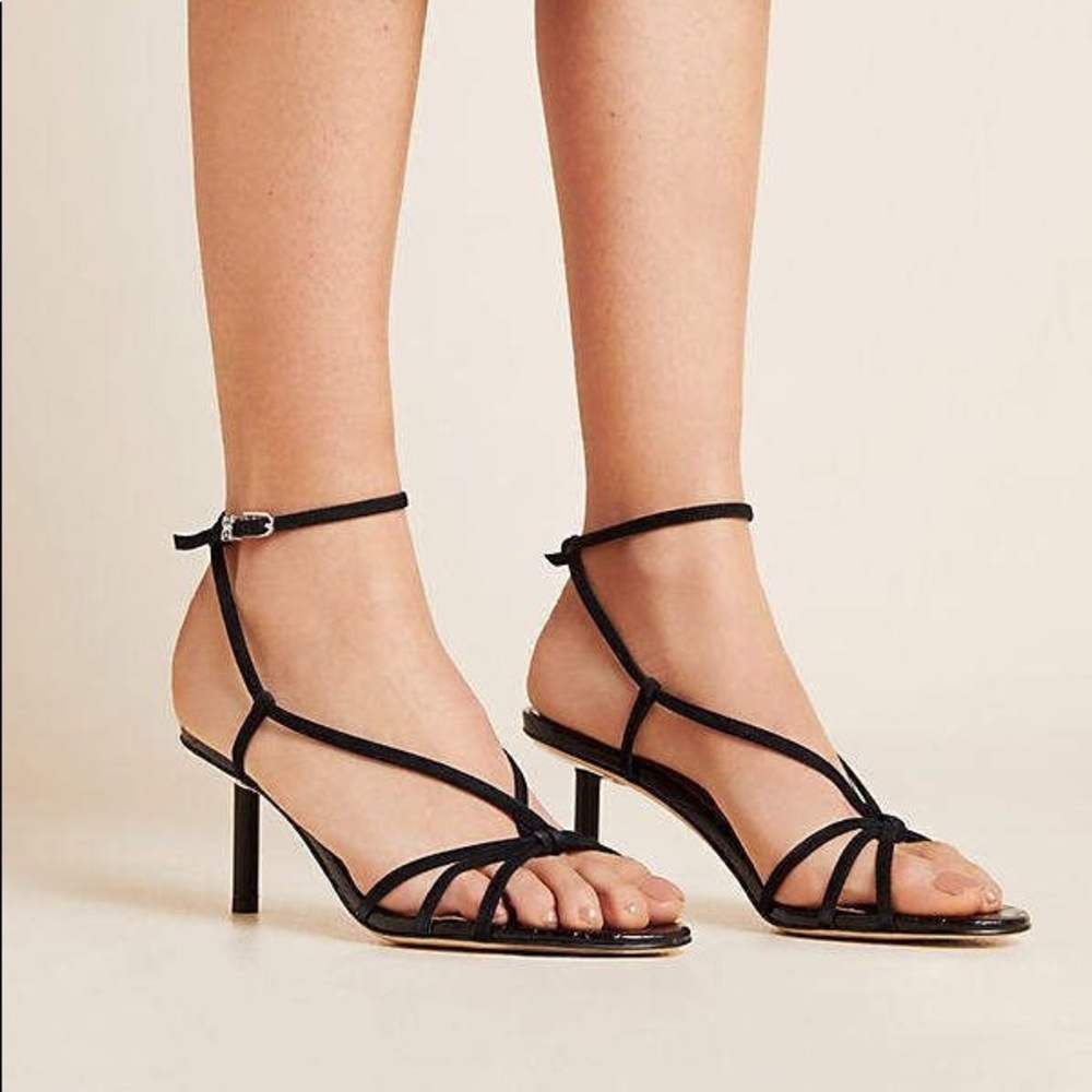 Sam Edelman Womens Pippa Strappy Dress Sandals Black Size 8
